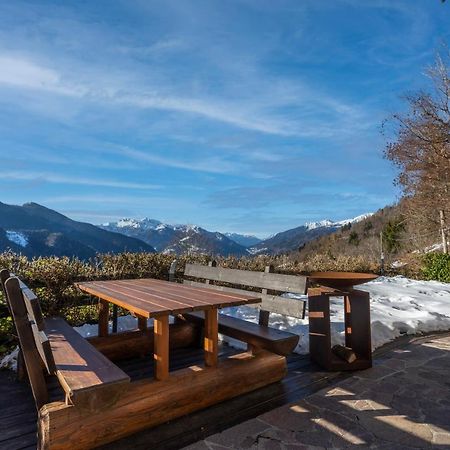 Ligosullo Panoramic House Carnia - Mountain View Apt With Parking And Terracesヴィラ エクステリア 写真