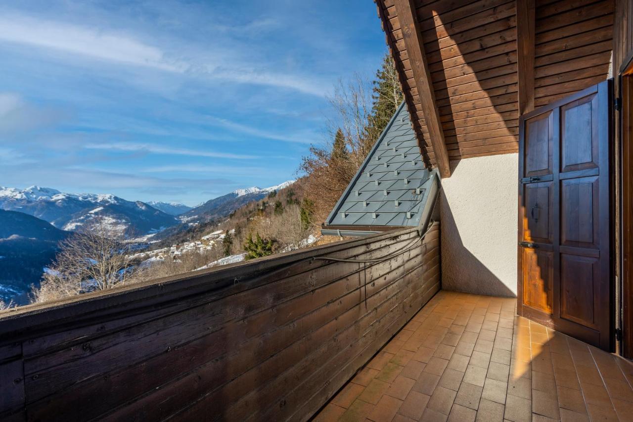 Ligosullo Panoramic House Carnia - Mountain View Apt With Parking And Terracesヴィラ エクステリア 写真